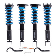 Coilovers 24 Level Damper Adjustable Shocks Kit Fit For Audi A8 Quattro 2004-201
