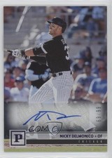 2018 Chronicles Panini Signatures Purple 69/99 Nick Delmonico Nicky Auto s3g