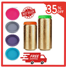 6X Silicone Soda Can Cover Top Lid Beer Beverage Juice Can Cover Drink Protector