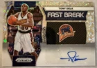 2023-24 Panini Prizm Tony Delk #FB-DEL Fast Break Autographs Auto Warriors