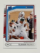 2024 Donruss Football #384 - Tejhaun Palmer RC - Arizona Cardinals