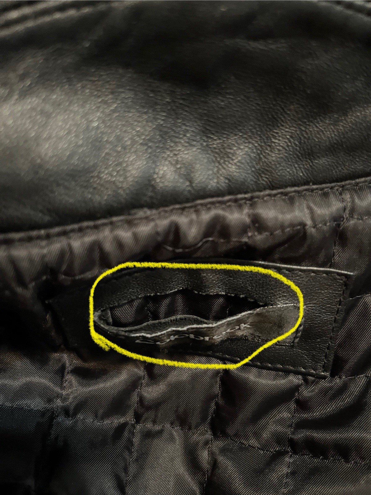 Colebrook Leather Jacket Full Zip Polyester Linin… - image 15