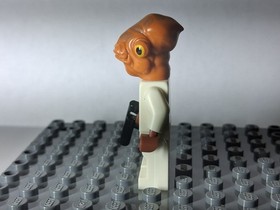 Lego Star Wars Admiral Ackbar Minifig White Spacesuit 2009 sw0247 75003 7754