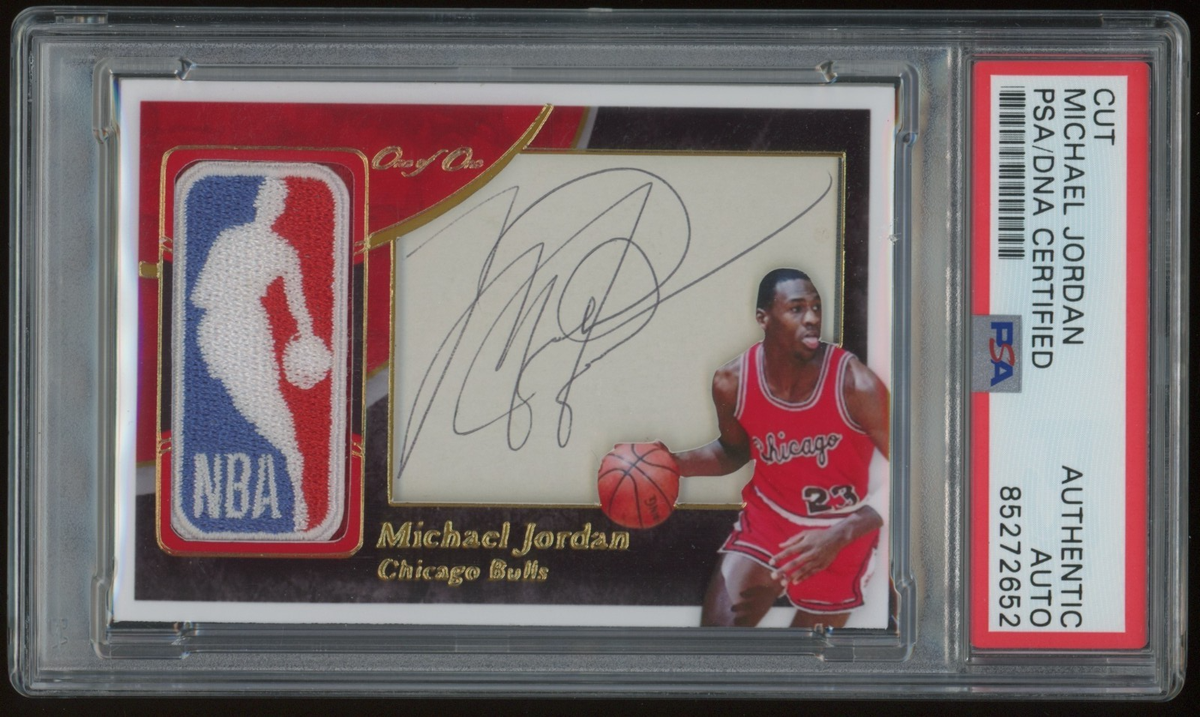 michael jordan autograph psa