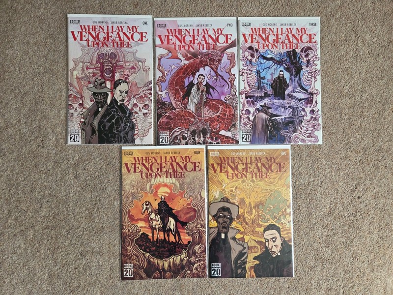 When I Lay My Vengeance Upon Thee #1-5 (Boom Studios) Gus Moreno