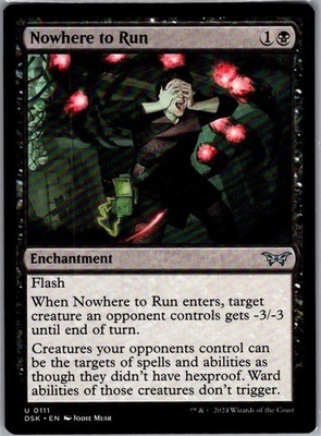 Nowhere to Run U Duskmourn: House of Horror 111 NM