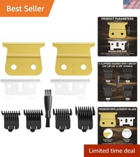 Upgrade Your Andis Trimmer: Professional T-Blade Set with Guards Included