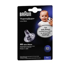 Thermoscan Hygienic Lens Filters Ear 40 Each by Braun