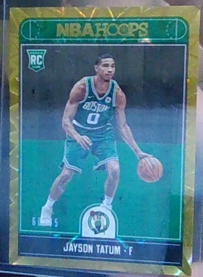 2017-18 Panini NBA Hoops - Jayson Tatum #253 Orange Explosion /75 (RC)