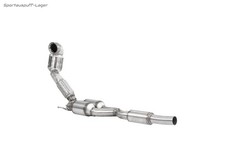 HJS Edelstahl Ø76mm Frontpipe mit Kat und OPF Skoda Karoq 2.0l 4x4 ab 11/2020