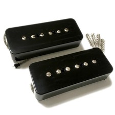 Vintage Style P-90 Soap Bar Set Black Cover