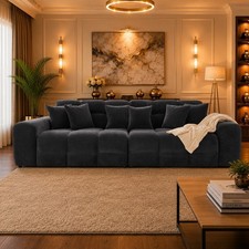 Luxury Aston Fabric Modular Sectional Sofa Contemporary Living Room Couch