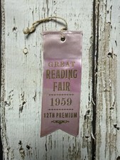 VTG Great Reading Fair 1959 12th Premium Awar...