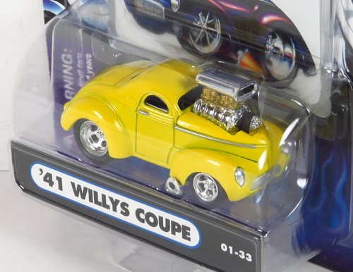 1941 Willys 41 Coupe 2001 Release 01-33 Yellow Diecast Car 1:64 - Picture 5 of 6