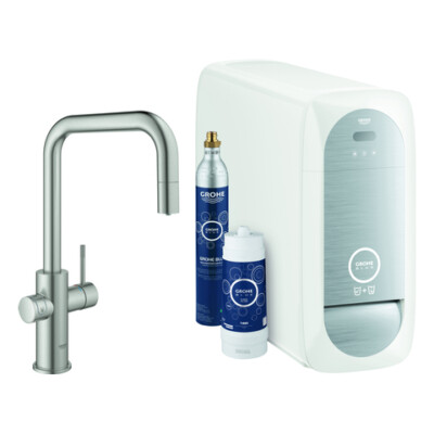 Starterkit GROHE Blue Home 31543 31543DC0 Suptersteel