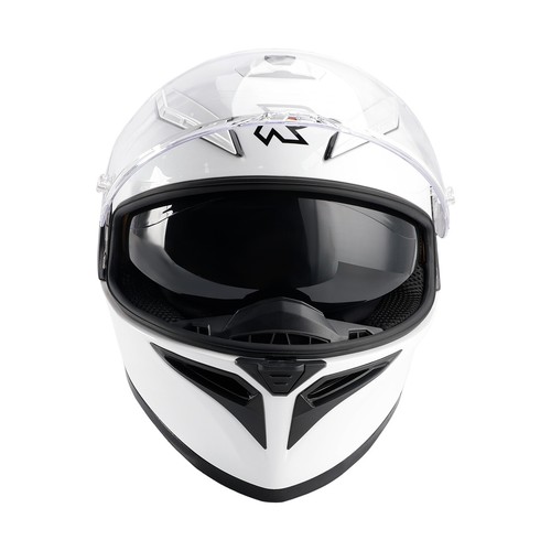 Casco da moto DOT per adulti Street Integrale Bianco M L3 - Picture 15 of 15