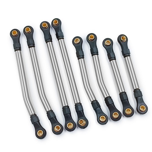 Maglie ad alto spazio acciaio inox/ottone per cingolato 1/18 Traxxas TRX-4M RC - Foto 3 di 14