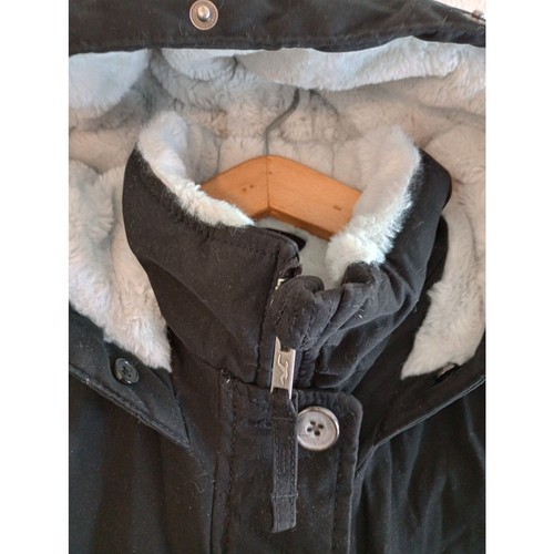 Giacca cappotto pelliccia sintetica parka foderato accogliente Hollister by Abercrombie & Fitch taglia XS - Foto 7 di 9
