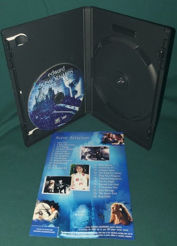 Tim Burton's-EDWARD SISSORHANDS+ED WOOD+BATMAN+BATMAN RETURNS-DVD-WIDESCREEN - Picture 5 of 22