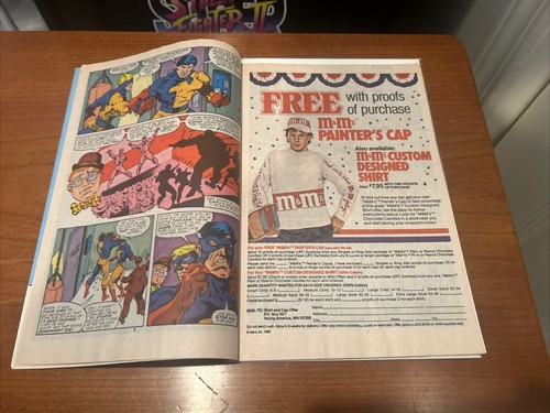 Captain America #347 Vol. 1 (Marvel, 1988) Key Issue 1st App of Scourge III - Picture 7 of 16