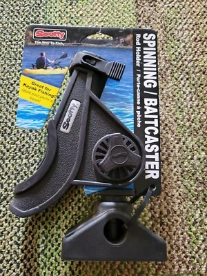 Scotty 0280-BK Baitcaster / Spinning Rod Holder Black With 0241 - Image 1 of 2