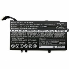 Batteria per Portatile Toshiba Satellite U920t 11,1V 3200mAh/35,5Wh Li-Polymer Nero