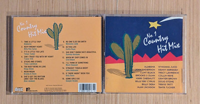 No. 1 Country Hit Mix CD Various Artists - Realm Records