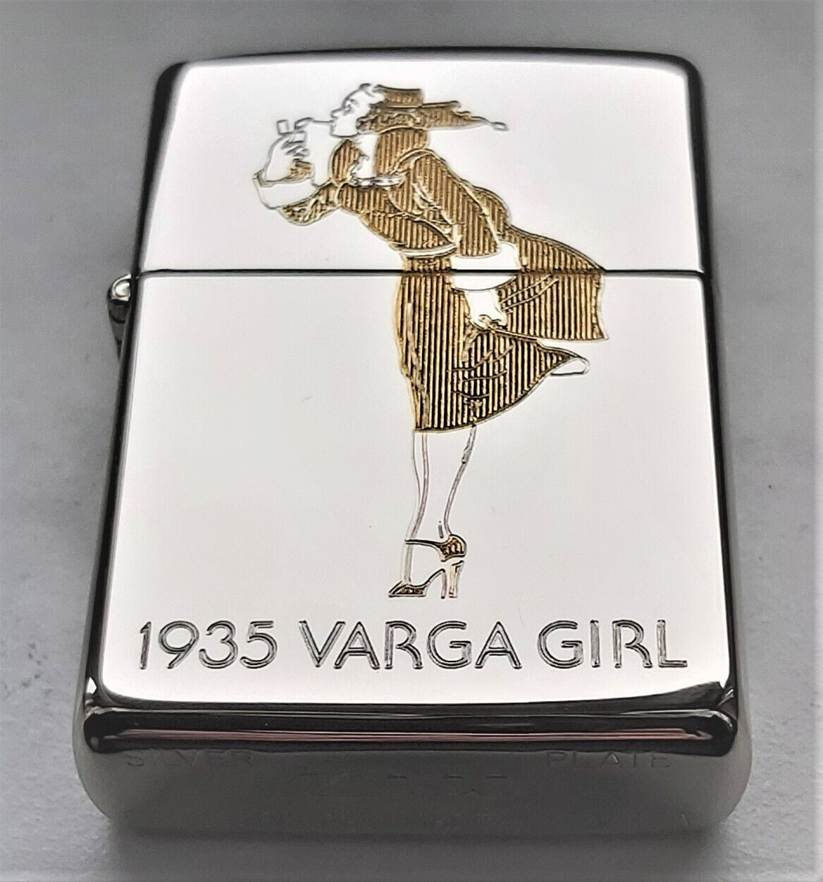 ZIPPO LIGHTER - 1935 VARGA GIRL LIMITED EDITION - von 1992