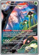 Carte Pokémon Terracruel 185/182 EV04 Faille Paradoxe Illustration Rare FR