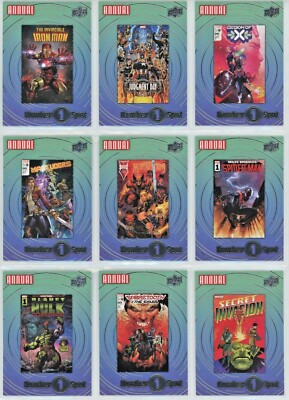 2022-23 Upper Deck Marvel Annual NUMBER 1 SPOT Insert You Choose