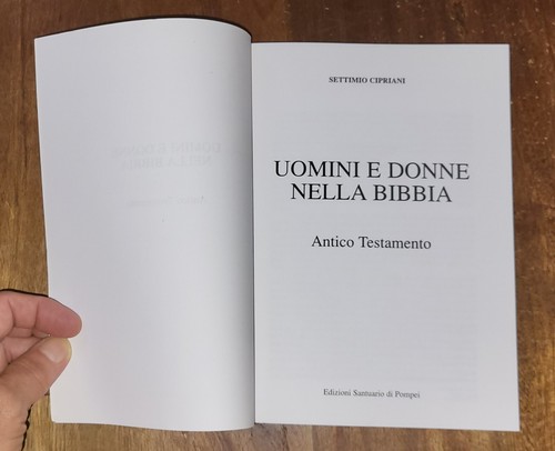 Uomini e donne nella Bibbia. Antico Testamento di Settimio Cipriani - PSP, 2005 - Imagen 2 de 13