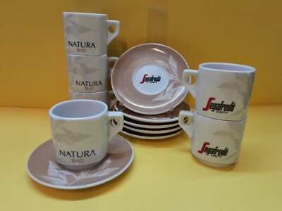 SEGAFREDO 1 CUP CAPPUCCINO Tea NATURE ORGANIC COFFEE COFFEE CUPS ESPRESSO 7.5x7 