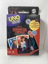 STRANGER THINGS: UNO Flip! Card Game - NEW / 2021 Mattel