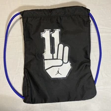 Vintage Jordan Retro 11 Concord Sack Bag (Drawstring Bag) Michael Jordan Bulls