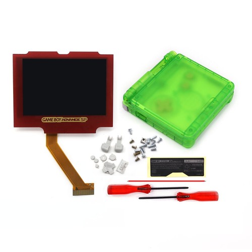 Red lens-- Easy Drop In Pre-Laminated V5 720x480 Retro Pixel LCD+Case For GBA SP - Picture 47 of 66