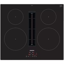 Image of Siemens iQ300 EH611BE15E Induction Hob with Extractor - Black