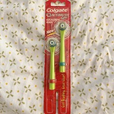 Colgate Actibrush BZZZ Replacement Toothbrush Heads 2 Pack Extra Soft NEW