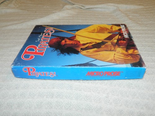 Micro Prose 1987 ¡Piratas de Sid Meier! para PC IBM Tandy 5.25 disquete en caja *leer* - Imagen 8 de 8