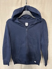 GAP Kids Boys Navy Dark Blue Full Zip Hoodie Size XL Long Sleeve Sweatshirt