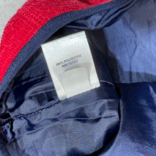 Johnnie-O Jacket Men Extra Large Red Coastal Fleece Lined Full Zip Pockets Surf - Picture 8 of 18