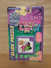 Vintage Trendmasters Halloween Boo Bunch Heddy 1993 Slide Puzzle Caldor NOS