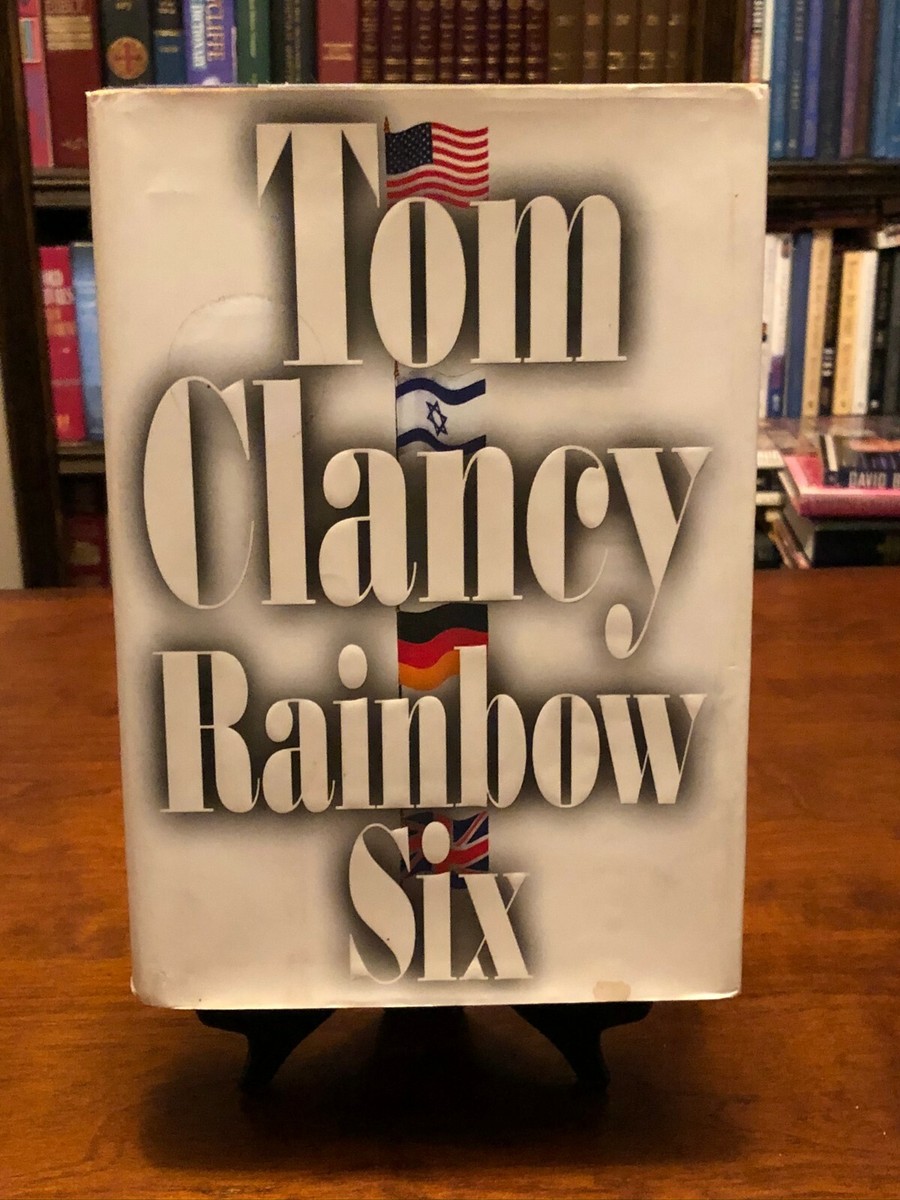 RAINBOW SIX by Tom Clancy (John Clark) LIMITED EDITION - 1ST