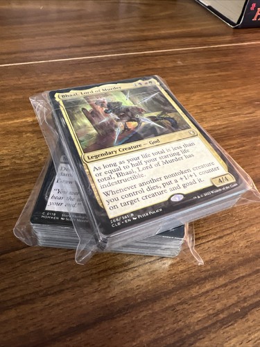 MTG - Bhaal, Lord of Murder: Custom Budget EDH Commander Deck - Sleeves Included - Picture 7 of 8