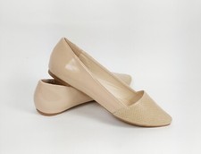 Womens Flats Point Toe Pumps Ladies Slip on Ballerinas  Shoes Size 3-8
