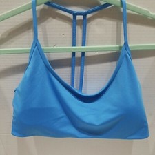 Victoria  s Secret Pink blue active ultimate lightly lined Sports Bra XL