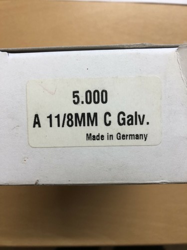 Rapid & Tacwise 140 Series Staples 8-14mm Galv, S/Steel/ T50 Staples/A11 Staples - Picture 3 of 9