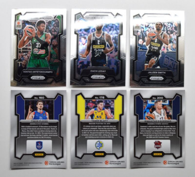 2023-24 Panini Prizm EuroLeague Base (#101-200) Pick a Player Card