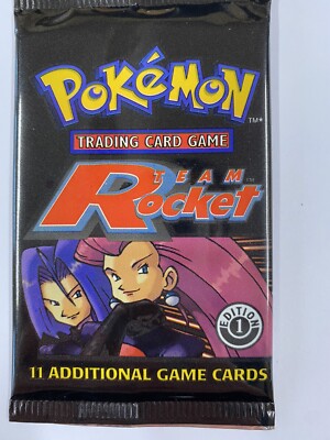 ポケモンカード　team rocket 1st Edition まとめ売り 1st Edition Team Rocket Factory Sealed Booster Pack WOTC Pokemon