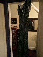 Blue-green Maxi Dress Size Large  New