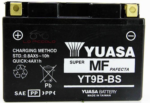 Original yt9b-bs Battery yuasa yamaha t max Tmax 500 year 2005-2006-2007 |  eBay